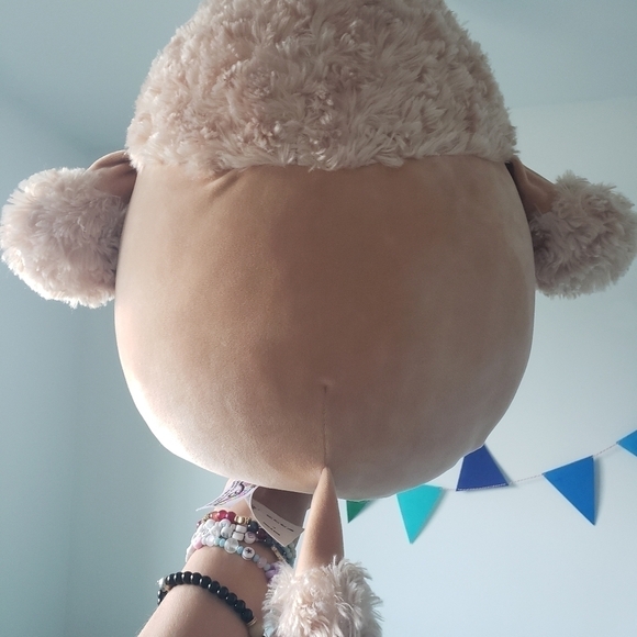 SQUISHMALLOWS 2021 brown poodle 12 inch - Picture 3 of 5